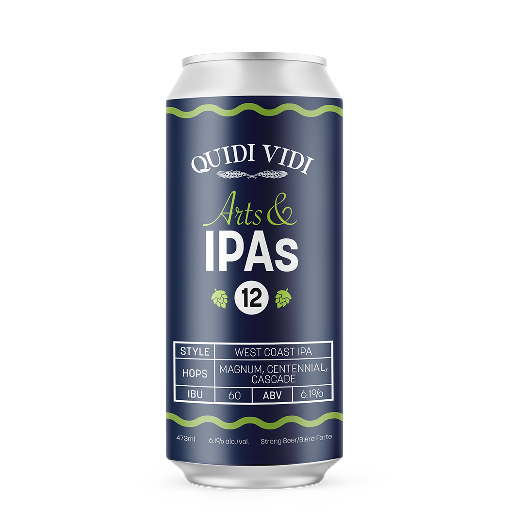 Arts & IPAs - #12 West Coast IPA - 473ml Single (Canadian Shipping)