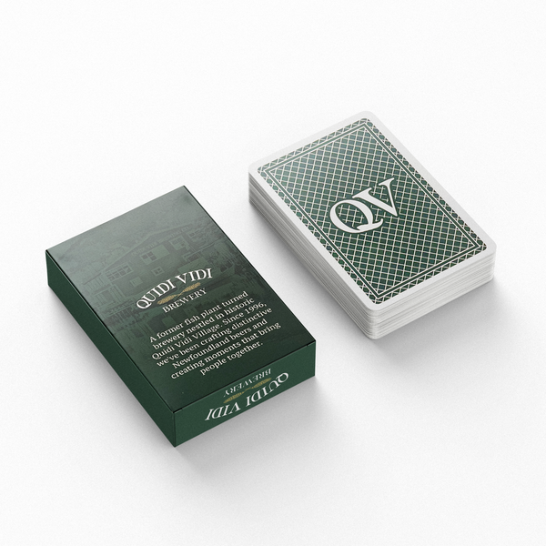 Quidi Vidi Brewery Playing Cards