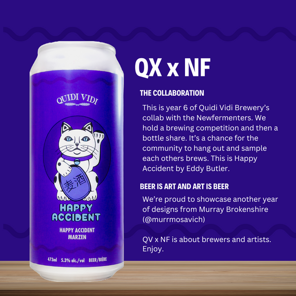 QVxNF Happy Accident Marzen - 473ml can