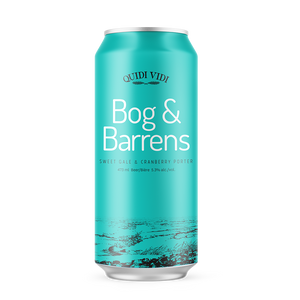 Bog & Barrens - Sweet Gale & Cran Porter - 473ml Single