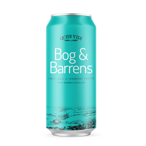 Bog & Barrens - Sweet Gale & Cran Porter - 473ml Single