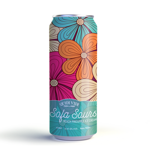 Sofa Sour - Peach Pineapple 473ml Can(Canadian Shipping)