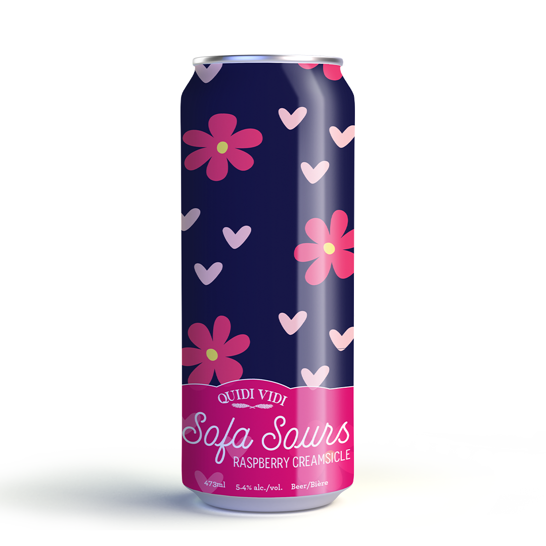 Sofa Sour - Raspberry Creamsicle 473ml Can (Canadian Shipping)