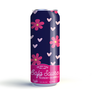 Sofa Sour - Raspberry Creamsicle 473ml Can (Canadian Shipping)